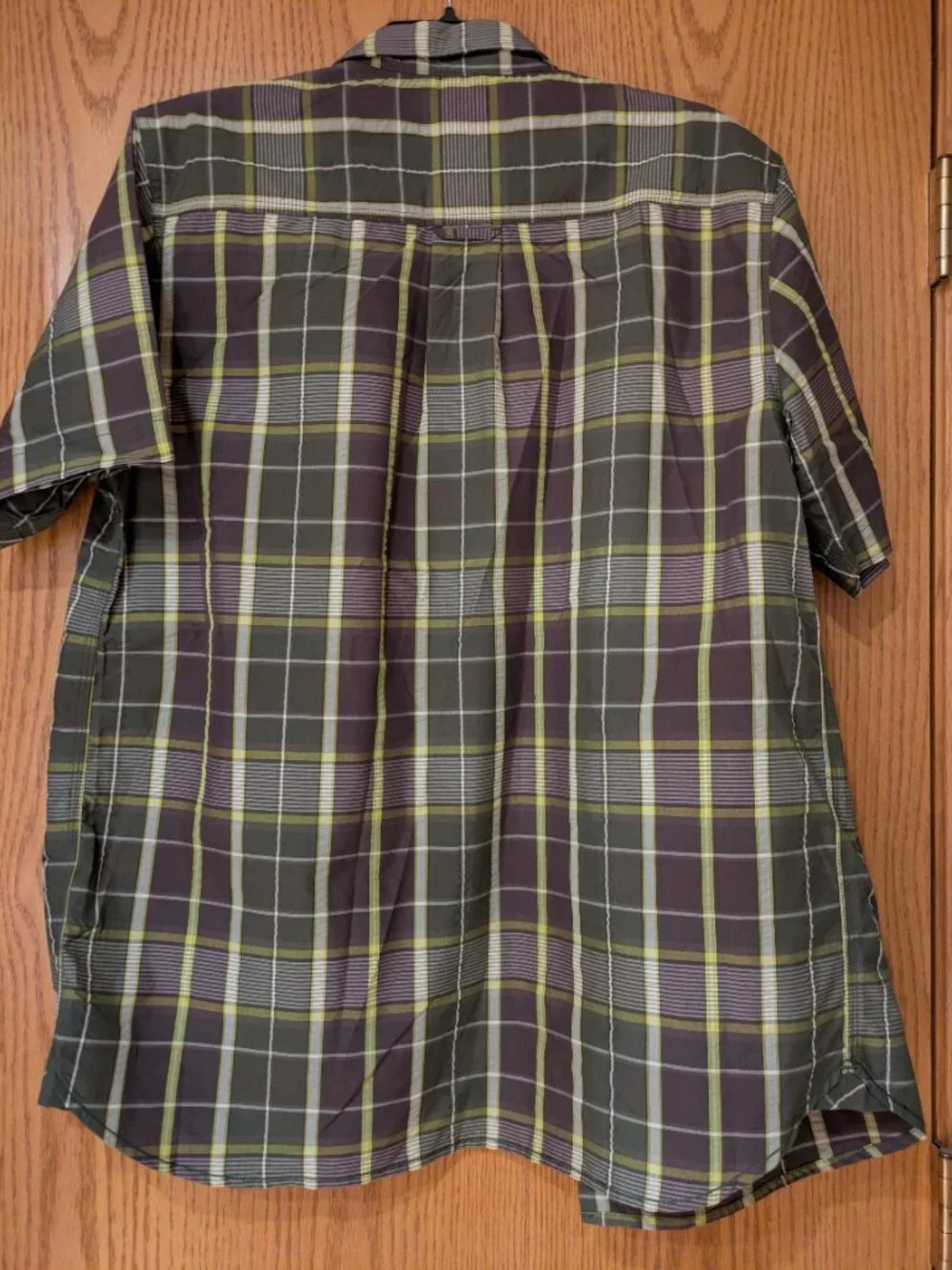 Men's The North Face Green Plaid Large NWT